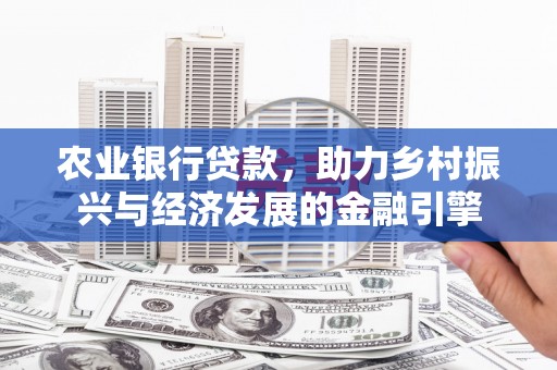 全南农业银行贷款，助力乡村振兴与经济发展的金融引擎