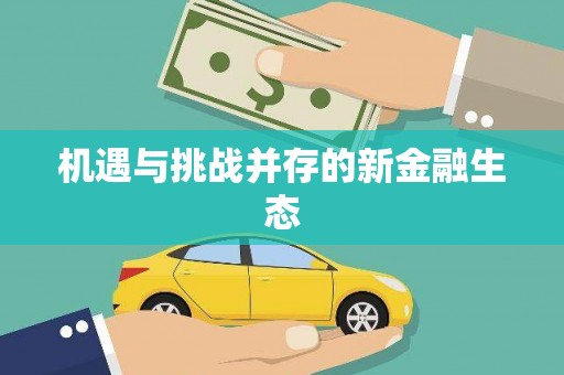 秦淮机遇与挑战并存的新金融生态