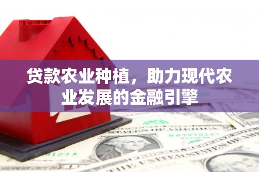 东宝贷款农业种植，助力现代农业发展的金融引擎