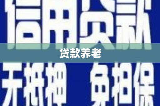 鹤庆贷款养老