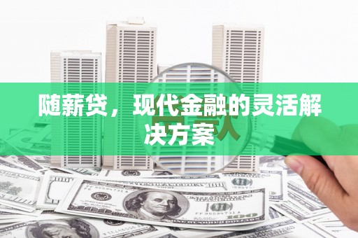 丰都随薪贷，现代金融的灵活解决方案