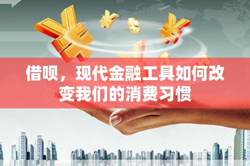 怀集借呗，现代金融工具如何改变我们的消费习惯