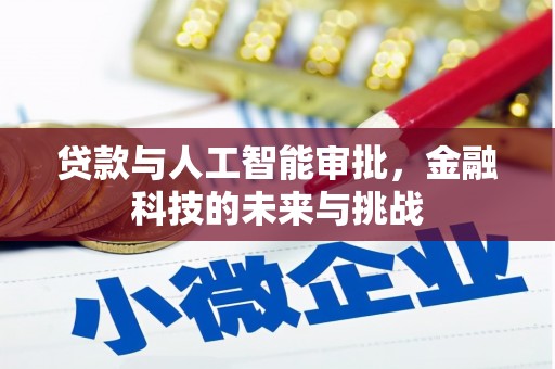 连江贷款与人工智能审批，金融科技的未来与挑战