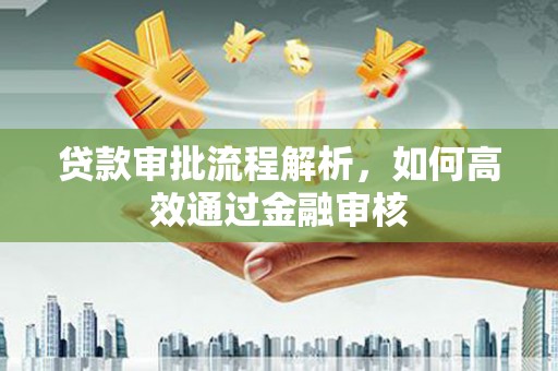 港南贷款审批流程解析，如何高效通过金融审核
