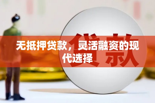 乌什无抵押贷款，灵活融资的现代选择