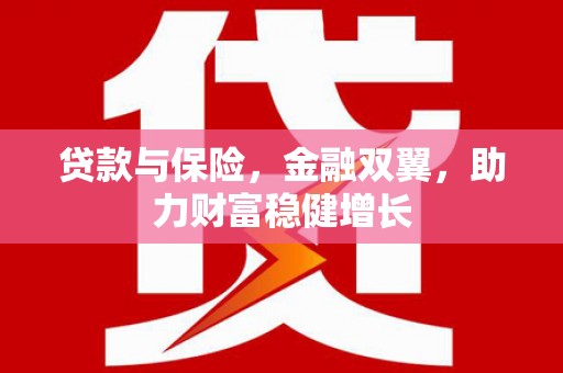 泾川贷款与保险，金融双翼，助力财富稳健增长