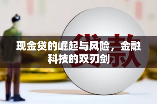 施甸现金贷的崛起与风险，金融科技的双刃剑