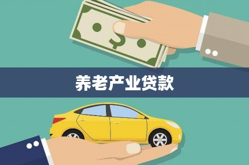 黔西养老产业贷款
