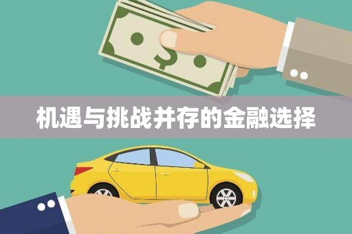 溆浦机遇与挑战并存的金融选择