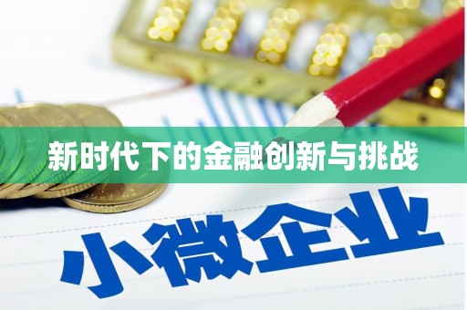 长岭新时代下的金融创新与挑战